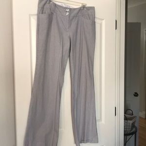 Limited pin stripped dress pants. Drew Fit